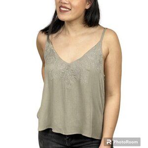 Flowy Olive Cami